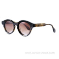 Custom Design Vintage Bevel Acetate Polarized Sunglasses